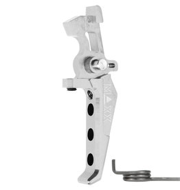 MAXX CNC Aluminum Advanced Speed Trigger (Style E) (Silver)