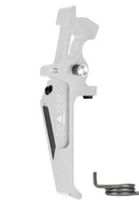 MAXX CNC Aluminum Advanced Speed Trigger (Style E) (Silver)
