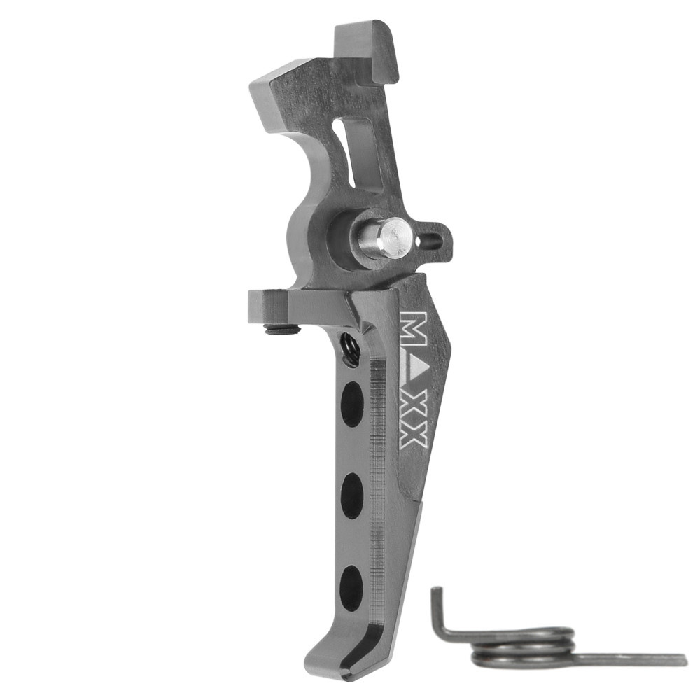 MAXX MAXX CNC Aluminum Advanced Speed Trigger (Style E) (Titanium)