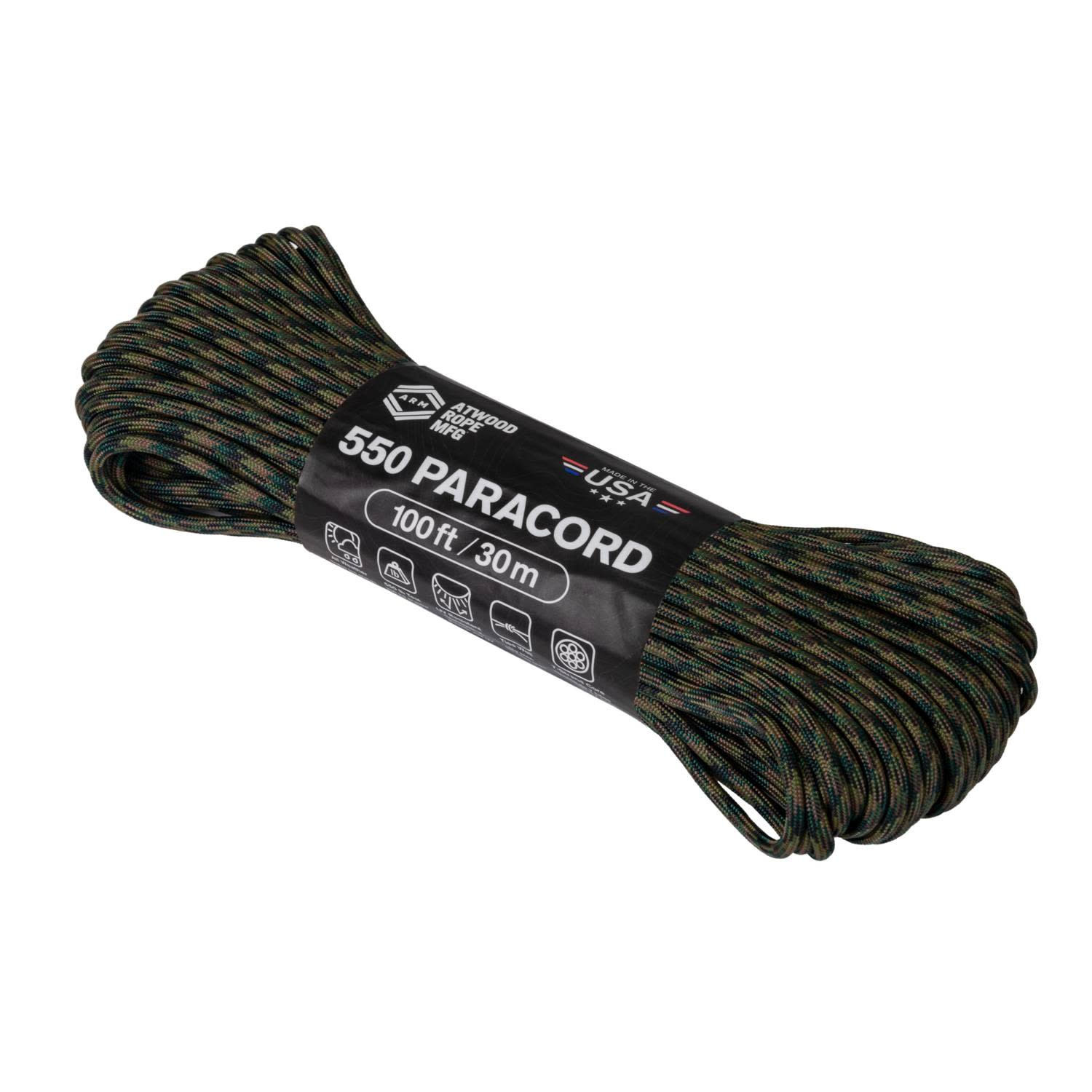 Helikon-Tex 550 Paracord (100ft) Woodland