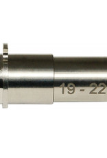 MAXX CNC Titanium Adjustable Air Seal Nozzle 19mm - 22mm For Airsoft AEG Series