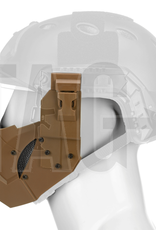 pirates arms Pirate Arms Warrior Steel Half Face Mask  Tan