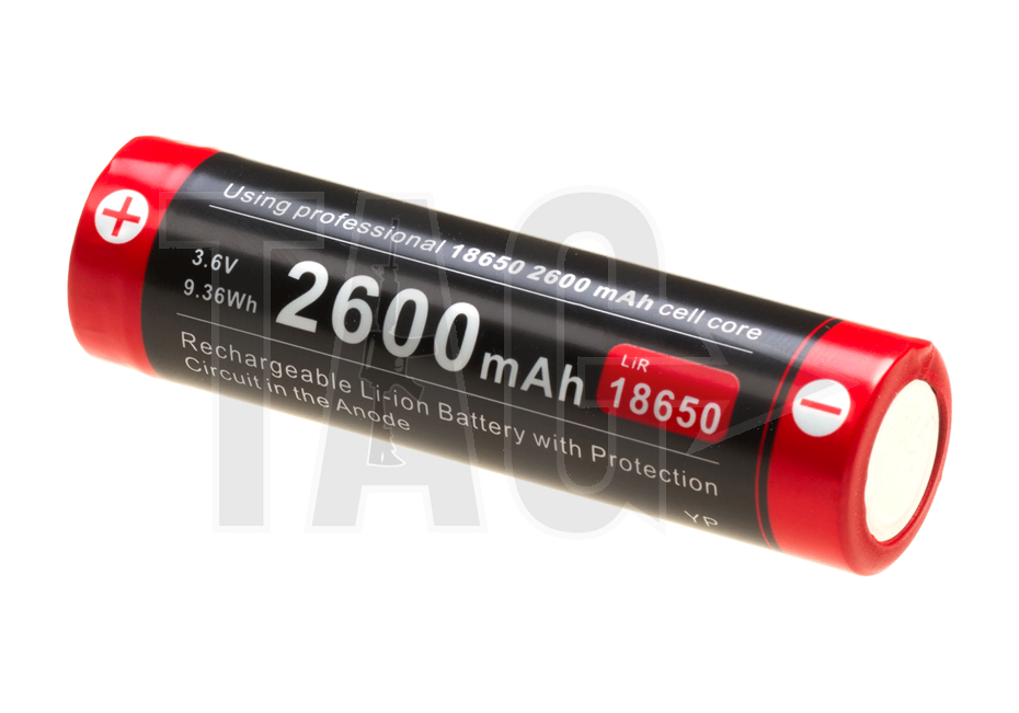 Klarus Klarus 18650 Battery 3.7V 2600mAh Micro-USB