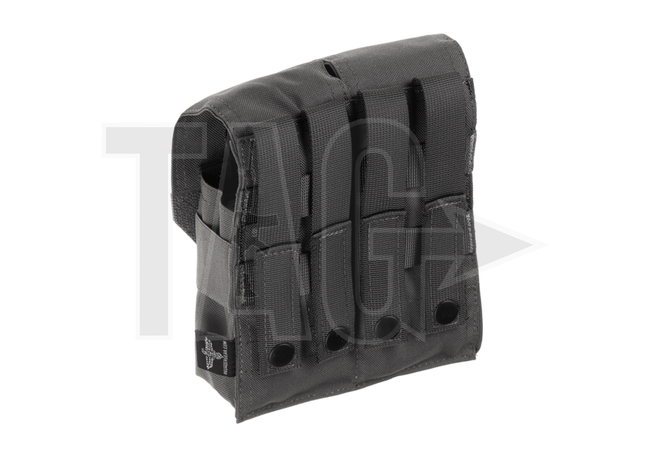 Invader Gear 5.56 2x Double Mag Pouch  Wolf Grey