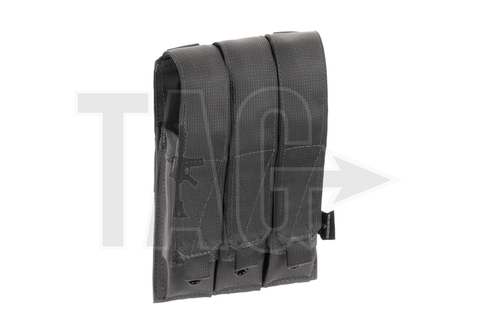Invader Gear Invader Gear MP5 Triple Mag Pouch  Wolf Grey
