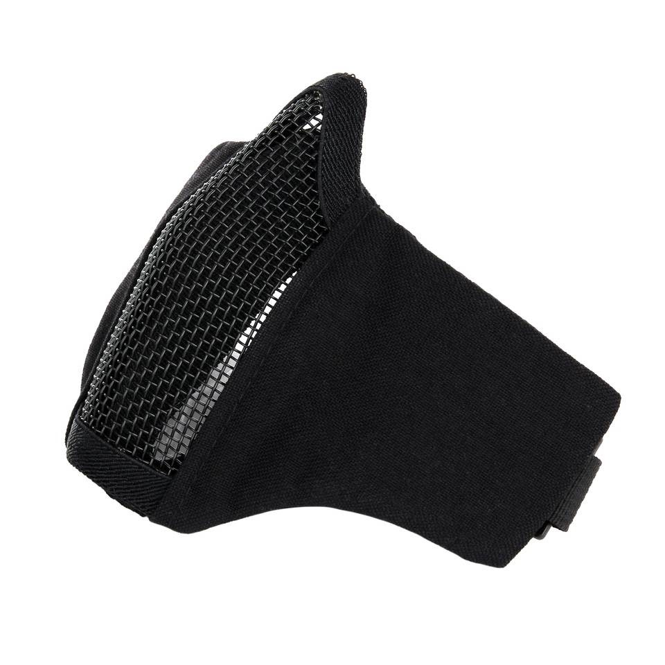 101 inc Black AIRSOFT FACE MASK NYLON/MESH