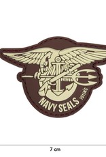 101 inc Patch 3D  PVC Navy seals brown