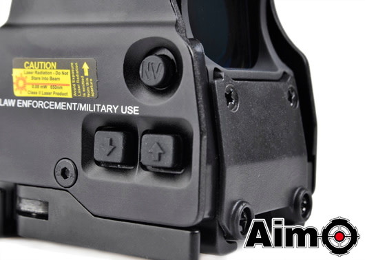 aim-O XPS 3-2 red/green dot with QD mount.