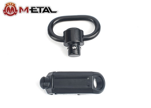 Metal Metal tactical rail sling attachment quick detach mount