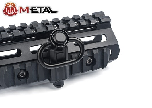 Metal Metal tactical rail sling attachment quick detach mount