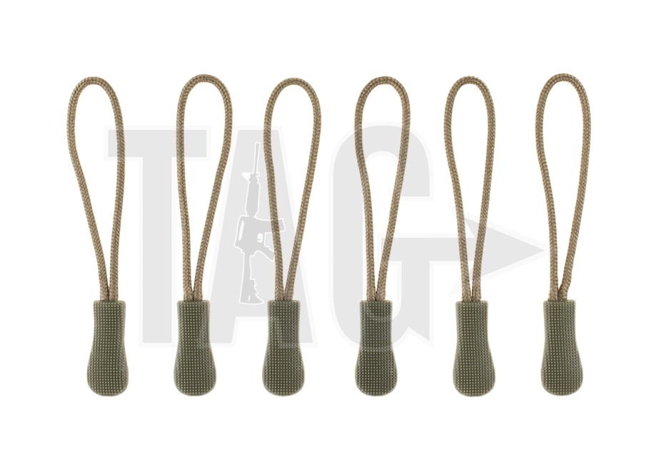 Claw Gear Copy of Clawgear Zipper Puller Large 6-Pack RAL7013 Ranger Green