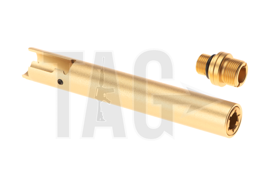 Laylax Laylax Hi-Capa 5.1 Fixed Two Way Outer Barrel Gold Laylax