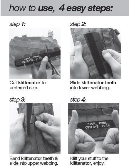 TAG-GEAR klittenator velcrostrip voor molle