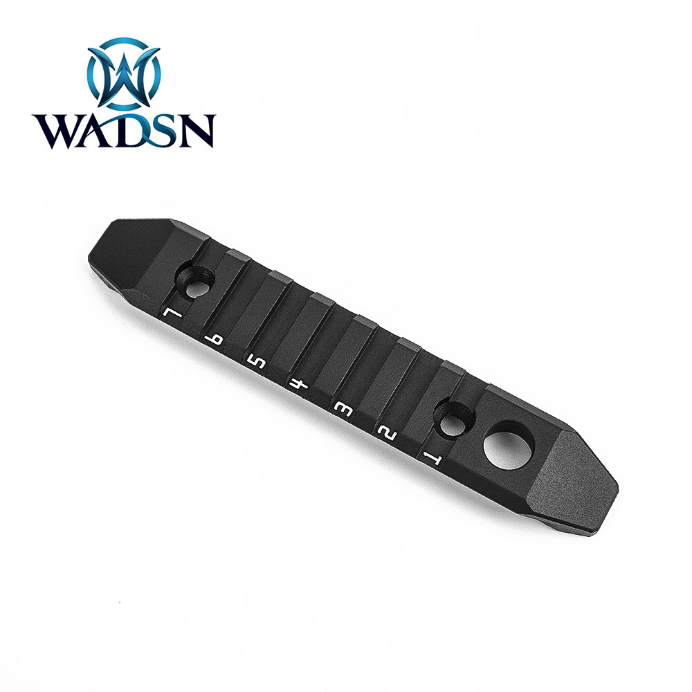 WADSN 7-slot M-lok and keymod aluminium rail