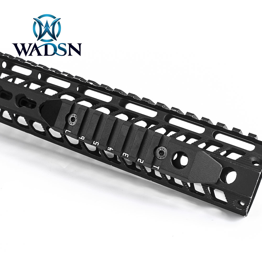 WADSN 7-slot M-lok and keymod aluminium rail