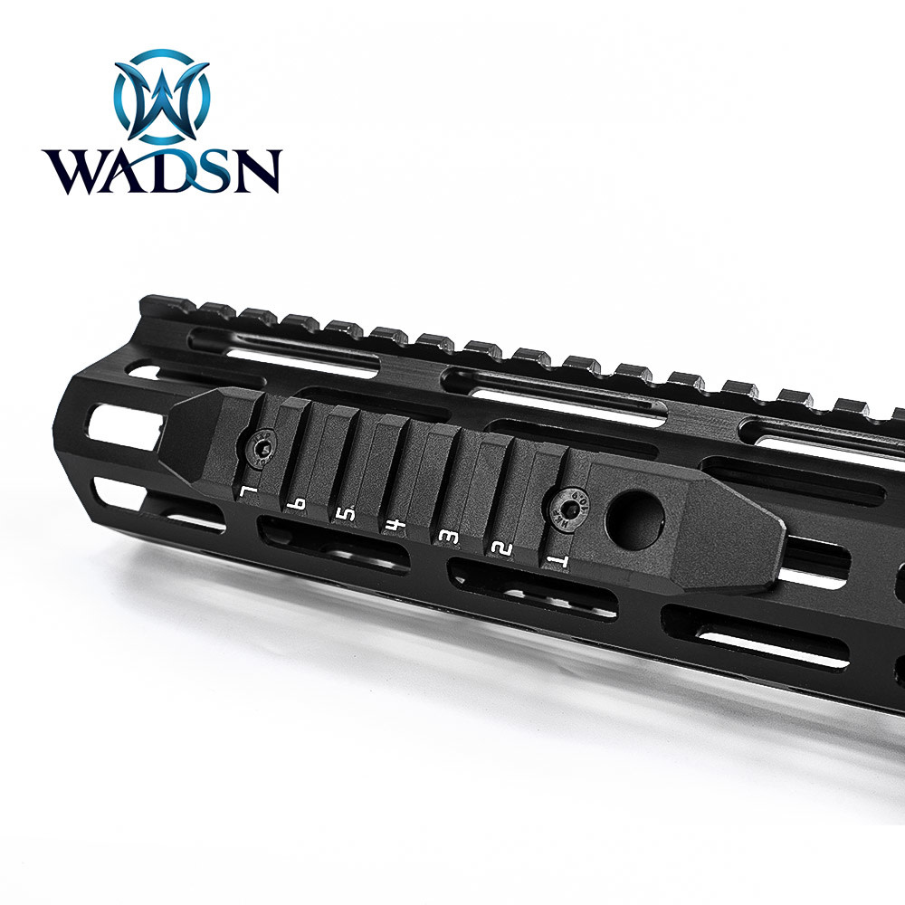 WADSN 7-slot M-lok and keymod aluminium rail