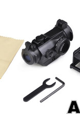 aim-O AIM-O Red Dot With QD Mount & Low Mount Black