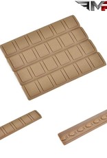 MP Keymod Soft Rail Cover-B Modell Dark Earth