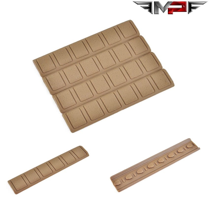 MP Keymod Soft Rail Cover-B Modell Dark Earth