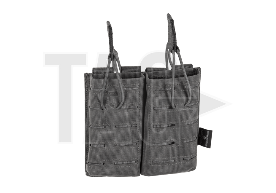 Invader Gear Invader Gear 5.56 Double Direct Action Gen II Mag Pouch  Wolf Grey