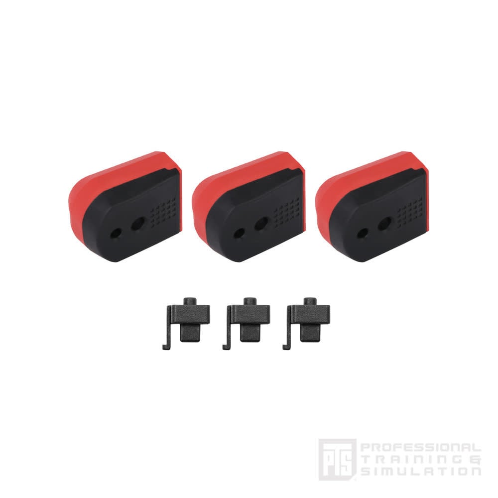 PTS PTS Enhanced Pistol Shockplate - Hi-Capa (3pcs / pack) RED