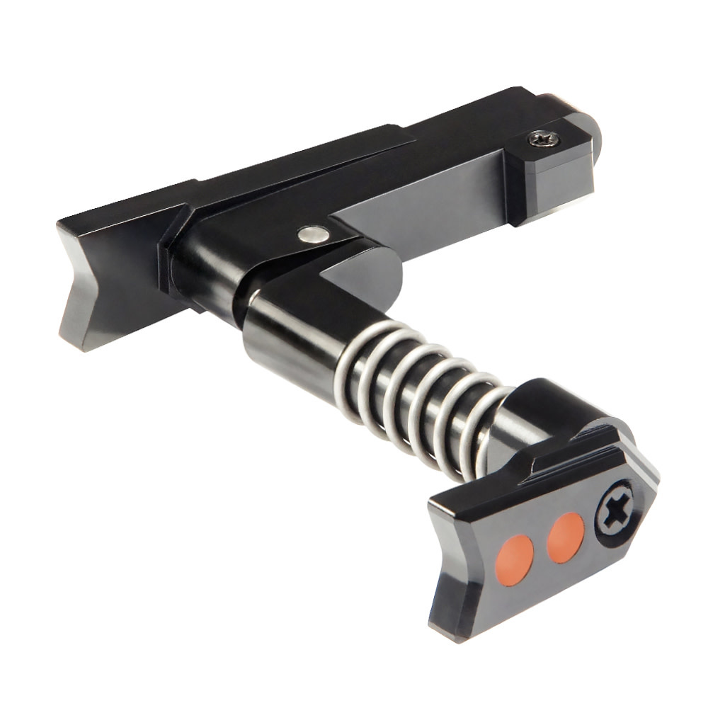 MAXX MAXX MODEL CNC Aluminum Advanced Magazine Release (Style A) (Black)