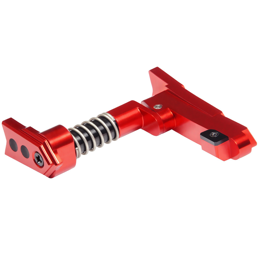 MAXX MAXX MODEL CNC Aluminum Advanced Magazine Release (Style A) (RED)