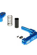 MAXX MODEL CNC Aluminum Advanced Magazine Release (Style B) (Blue)