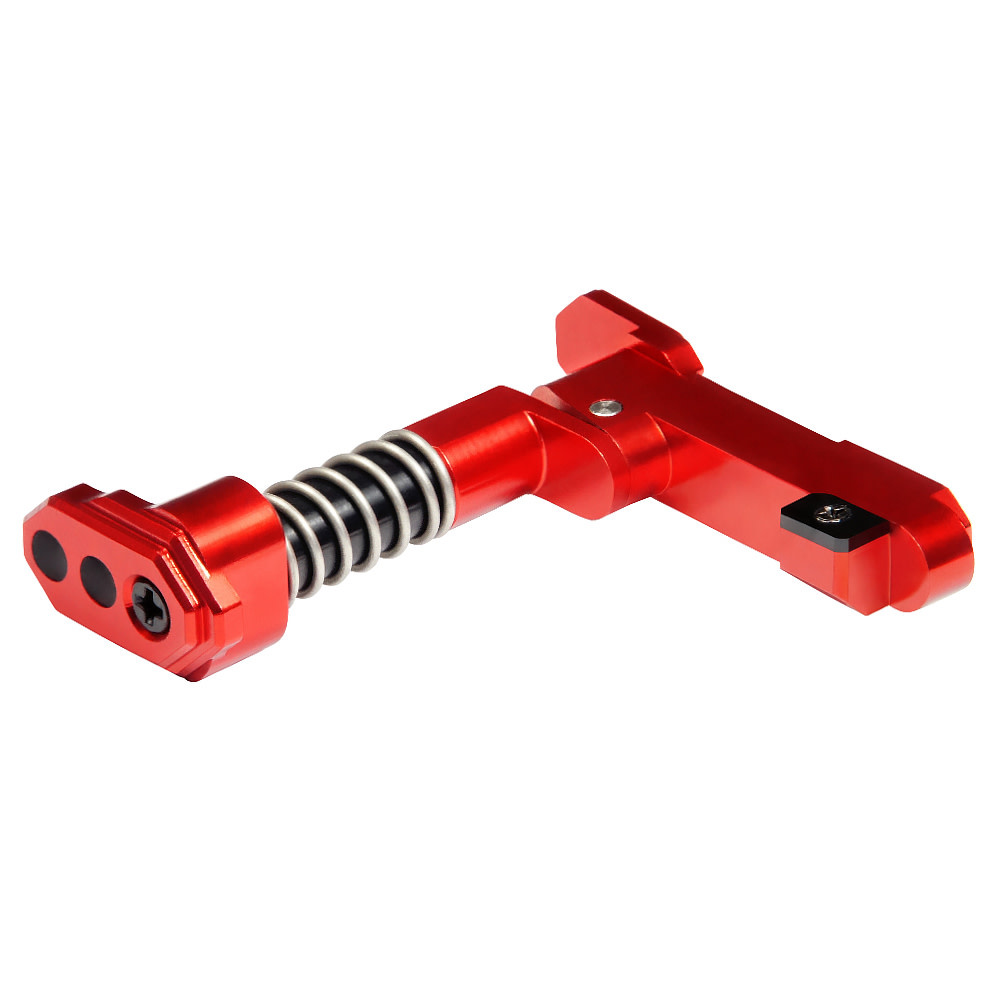 MAXX MAXX MODEL CNC Aluminum Advanced Magazine Release (Style B) (RED)