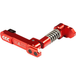 MAXX MAXX MODEL CNC Aluminum Advanced Magazine Release (Style B) (RED)