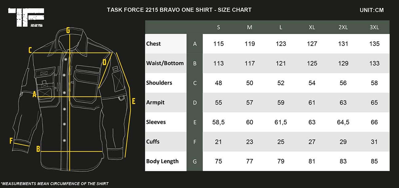 TF2215 Bravo One shirt Coyote