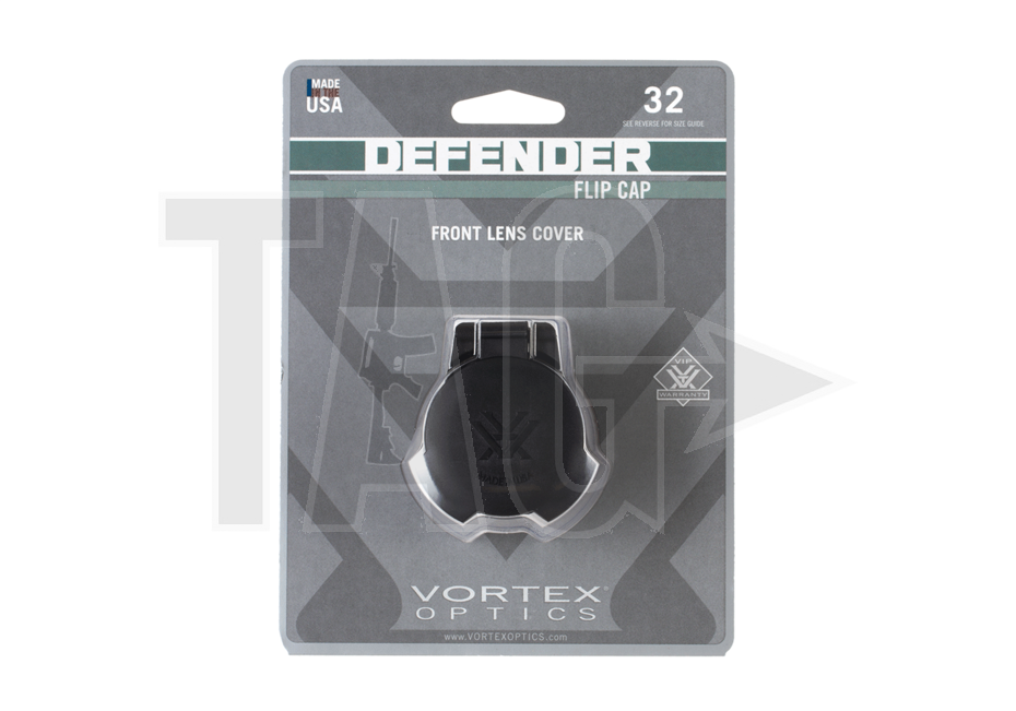 Vortex Defender Flip-Cap Objective 32mm