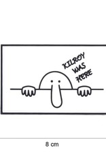 Copy of 3D PVC Kilroy was here black #807