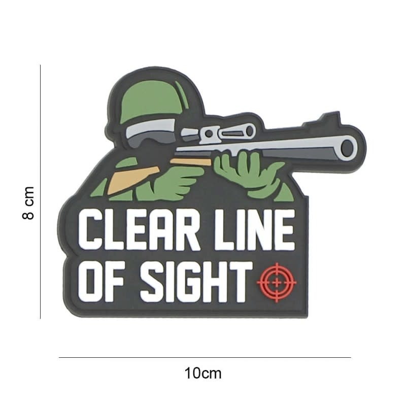 3D PVC Clear line of sight #8089