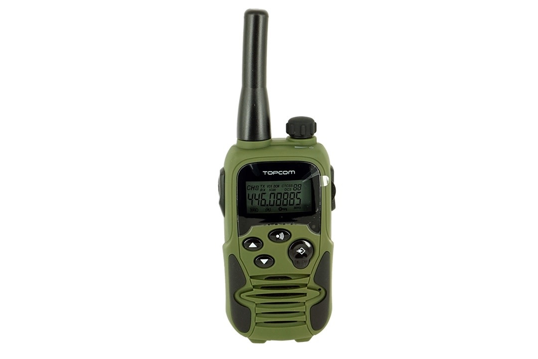 topcom Twintalker 9500 Airsoft Edition met u94 ptt knop