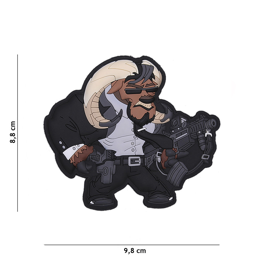 TF2215 Patch 3D PVC Wick Ox No.6