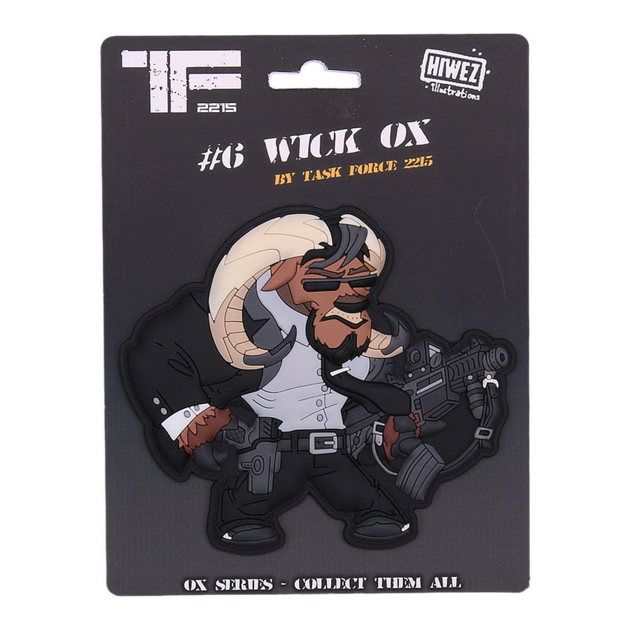 TF2215 Patch 3D PVC Wick Ox No.6