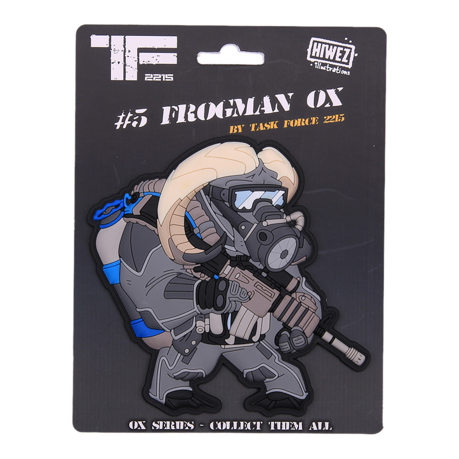 TF2215 Patch 3D PVC Frogman Ox No.5