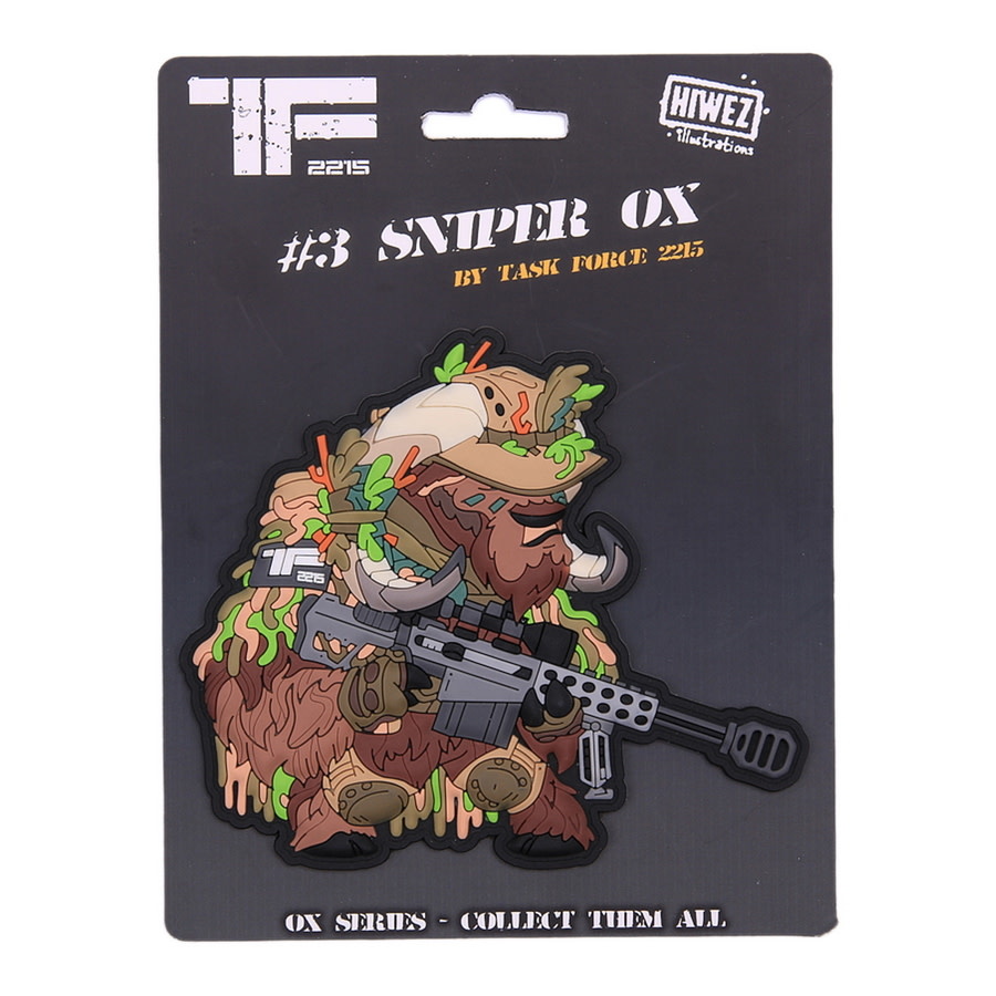 TF2215 Patch 3D PVC Sniper Ox No.3