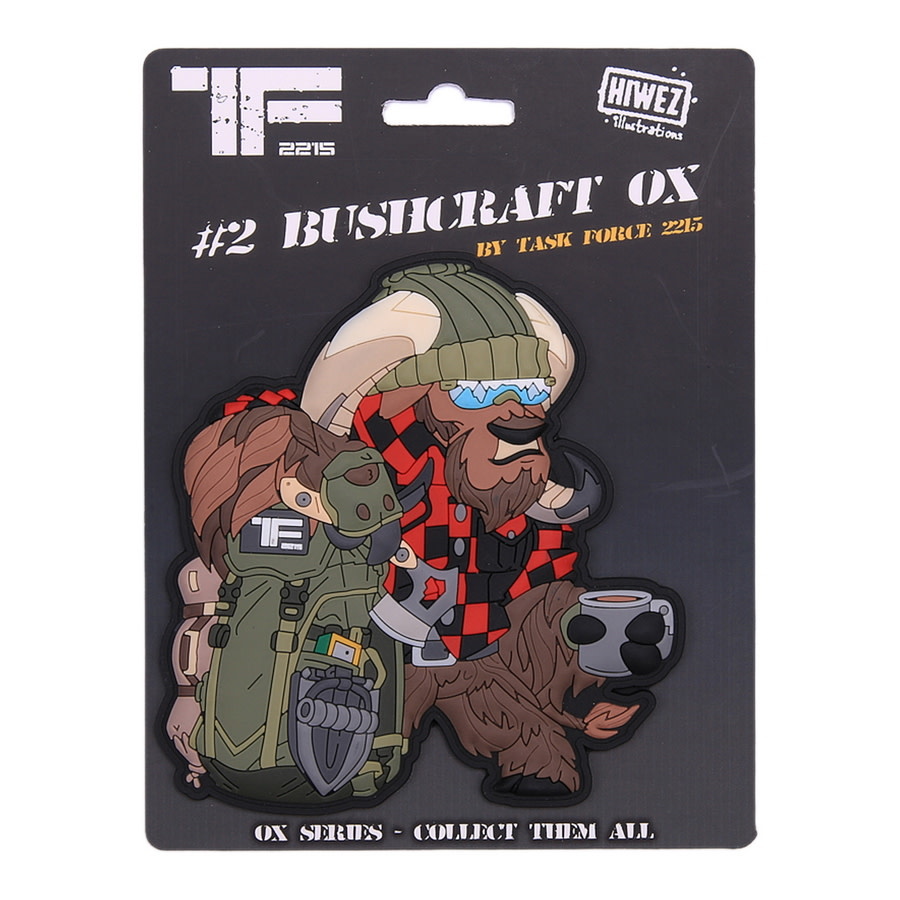 TF2215 Patch 3D PVC Bushcraft Ox No.2