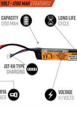 Valken ENERGY LIPO 11.1V 1200MAH 30c/50c stick BATTERY