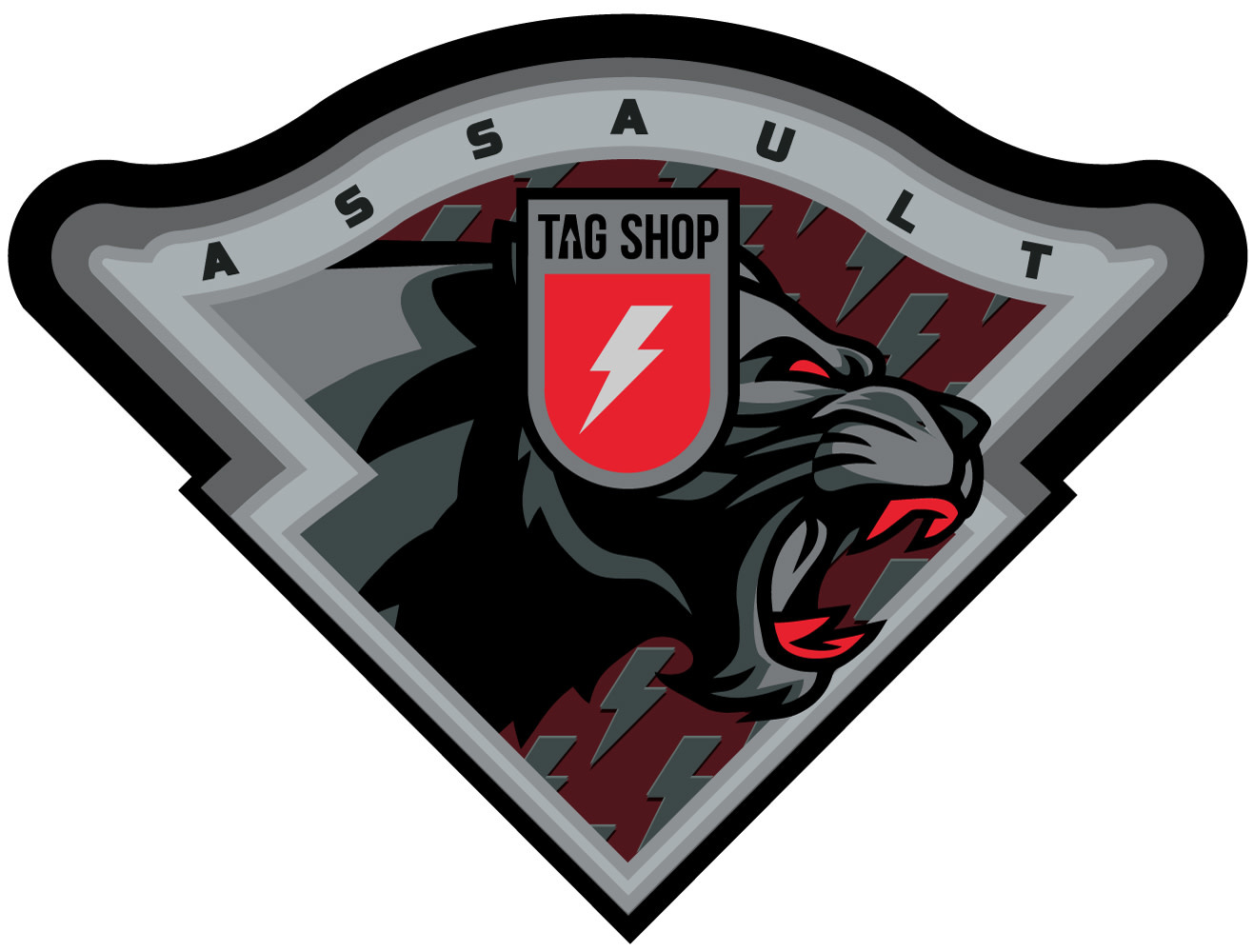 TAG-GEAR Puzzle Patch ASSAULT PANTER  nr1