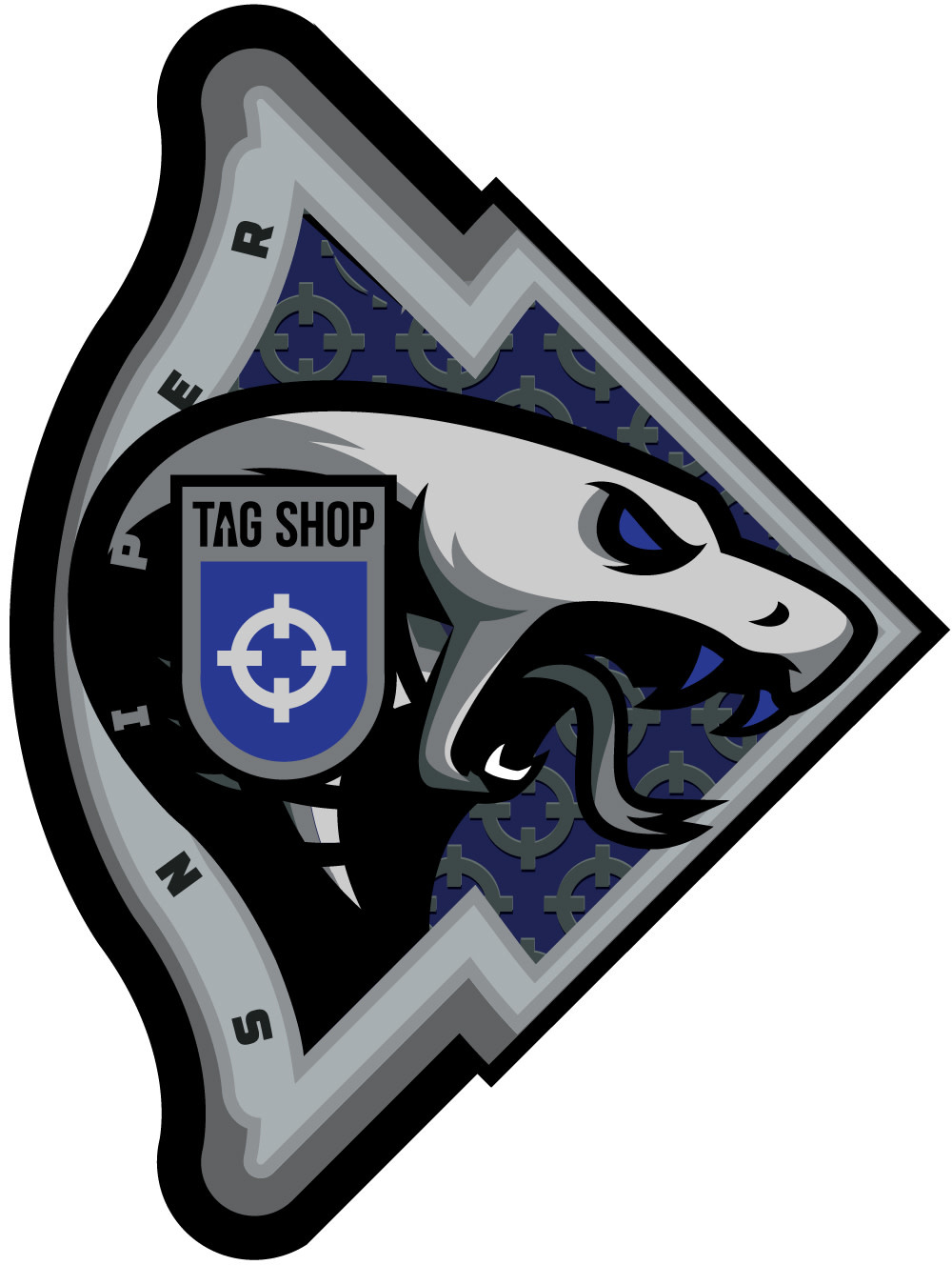 TAG-GEAR Puzzle Patch SNIPER Snake nr2