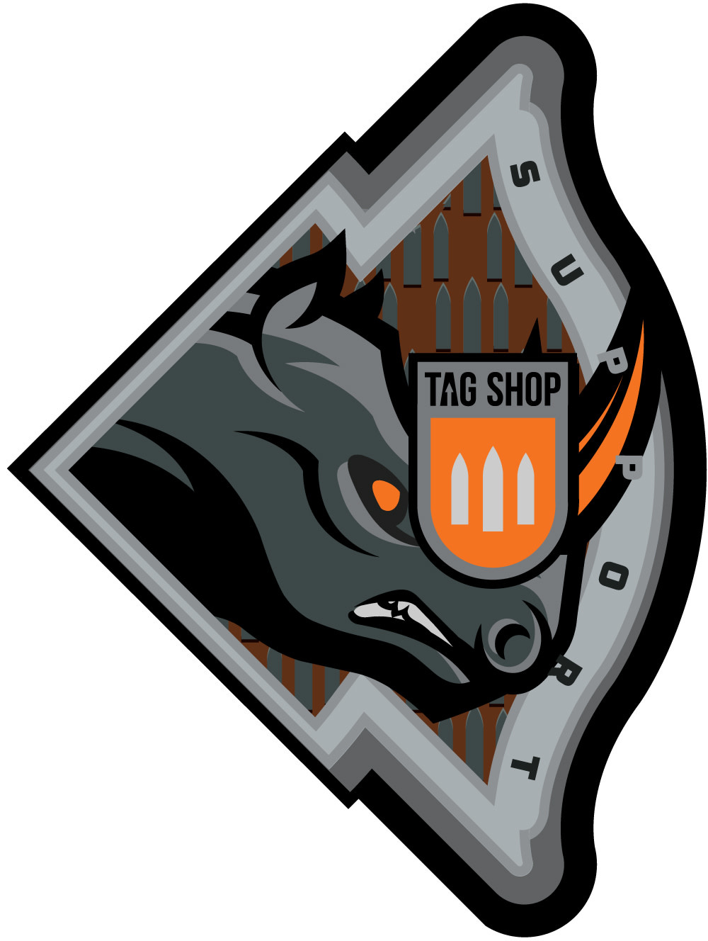 TAG-GEAR Puzzle Patch SUPPORT RINO  nr3
