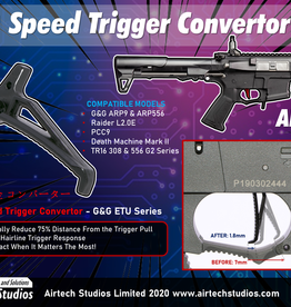 Airtech Studios Speed Trigger Converter (STC™) - G&G ARP9 & alle CM16 / TR16 ETU-Serien