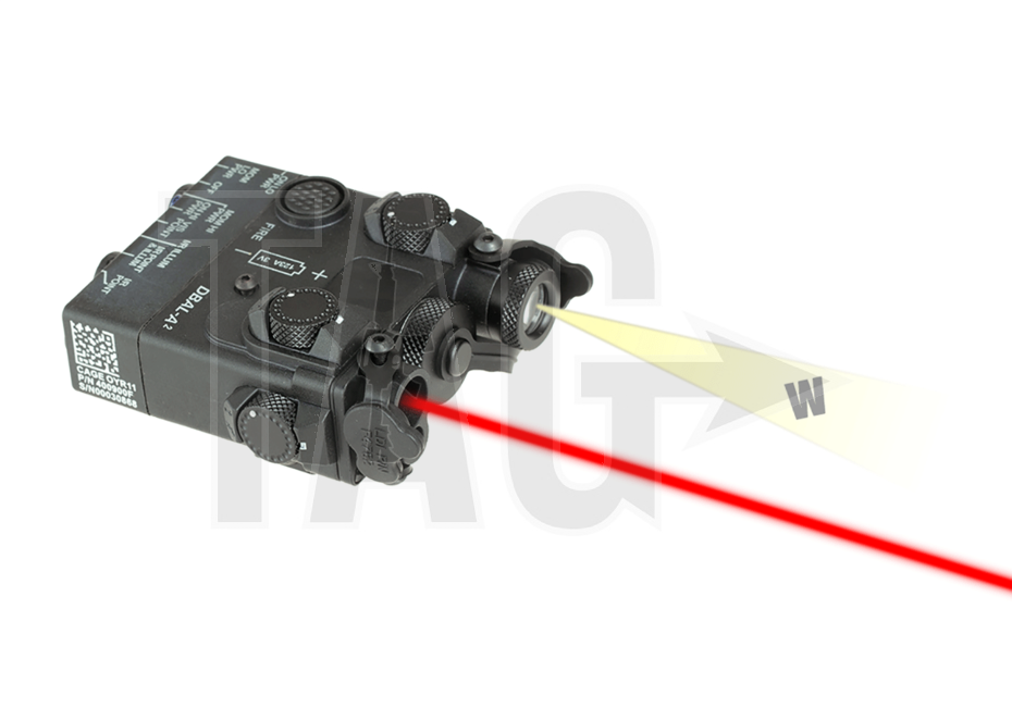 WADSN DBAL-A2 Illuminator / Laser Module Red Black