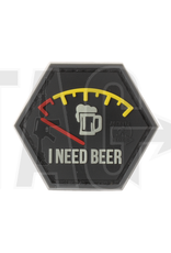 JTG I need Beer Rubber Patch JTG