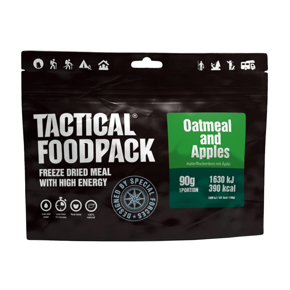 Tactical Foodpack Tactical Foodpack Oatmeal and Apples 90g