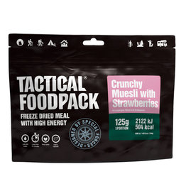 Tactical Foodpack Crunchy Muesli with Strawberries 125g