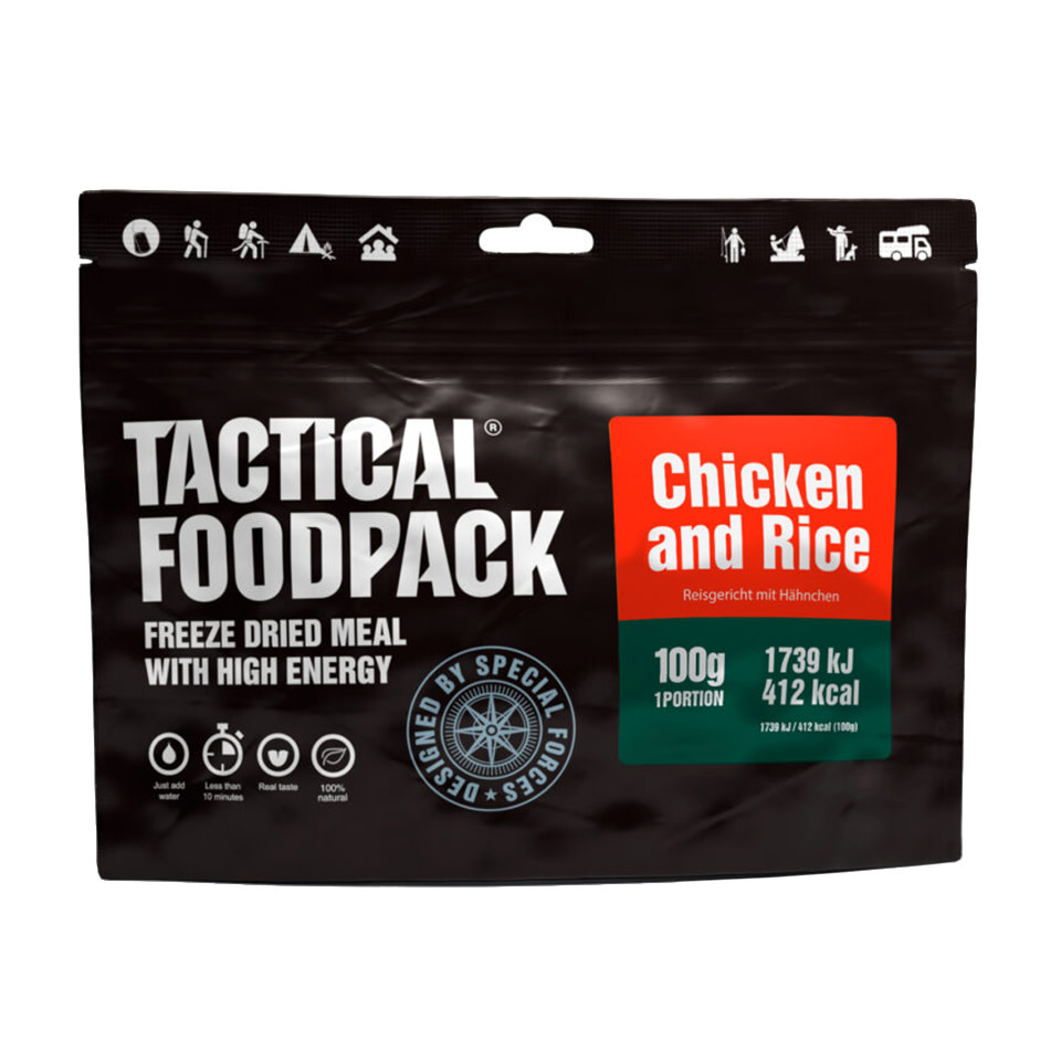 Tactical Foodpack Chicken and Rice 100g